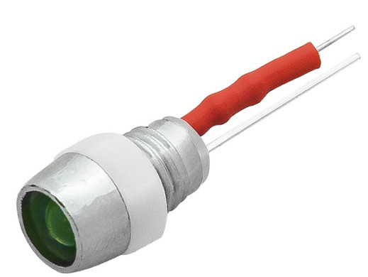 Kontrolka LED 5mm 12V zielona