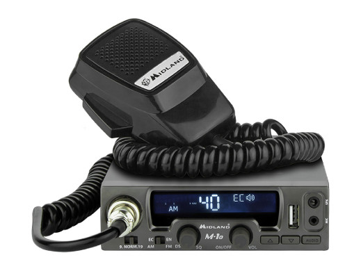 Radio CB Midland M10 AM/FM USB multi band