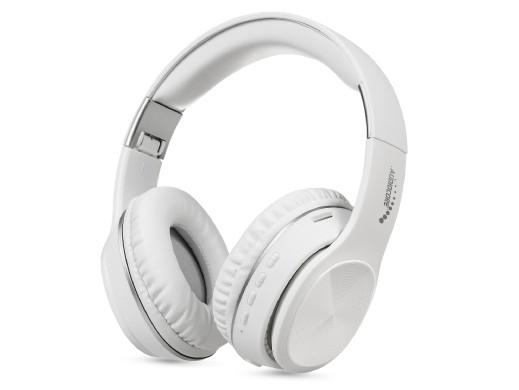 Bezprzewodowe słuchawki nauszne bluetooth V5.0+EDR Audiocore AC705 W białe