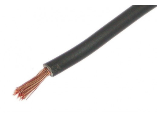 Kabel pojedyńczy LGYS 0,5mm czarny