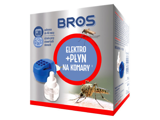 Urządzenie z płynem 60 nocy Bros Elektro na komary