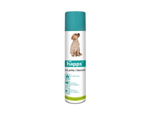 Spray na pchły i kleszcze dla psów Happs 250ml