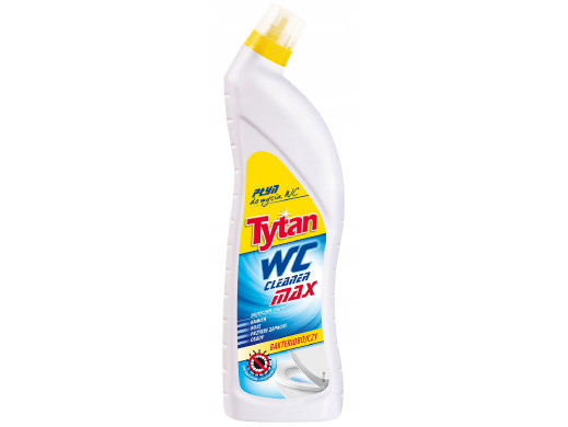 Bakteriobójczy płyn do mycia WC Tytan max żółty 1,2kg
