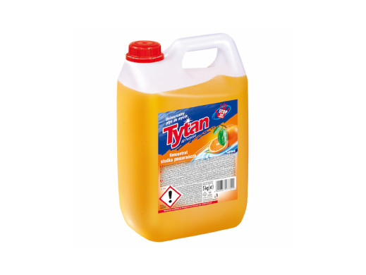 Uniwersalny płyn do mycia słodka pomarańcza Tytan koncentrat 5kg




