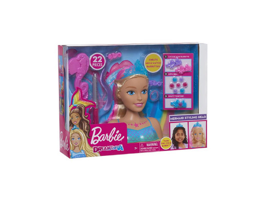 Just Play Barbie głowa do stylizacji Barbie Dreamtopia v2020