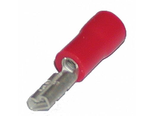 Konektor 2,8mm żeński czerwony