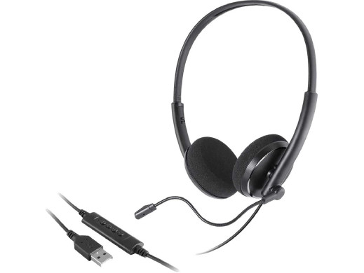 Słuchawki z mikrofonem USB MOZOS MTX1091ECO