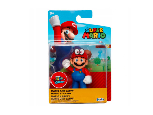 Figurka Super Mario 6cm Mario and Cappy