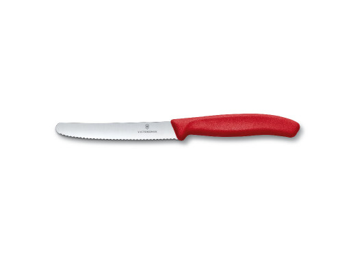 Nóż stołowy uniwersalny 11cm Victorinox czerwony