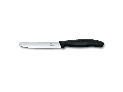 Nóż stołowy uniwersalny 11cm Victorinox czarny
