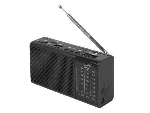 Radio przenośne Retro Rega zasilanie akumulatorowe i USB LTC