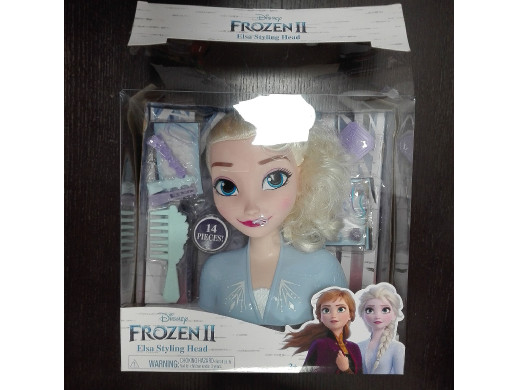 Głowa do stylizacji Frozen Kraina Lodu II Elsa POSERWISOWA
Produkt pozwrotowy, uszkodzone opakowanie. Produkt kompletny.