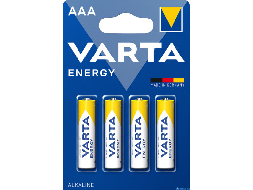 4 x baterie R-03 LR03 AAA Value Pack 4103 Varta energy