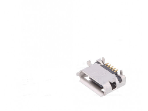 Gniazdo micro USB B 5 pin montażowe poziome Smd