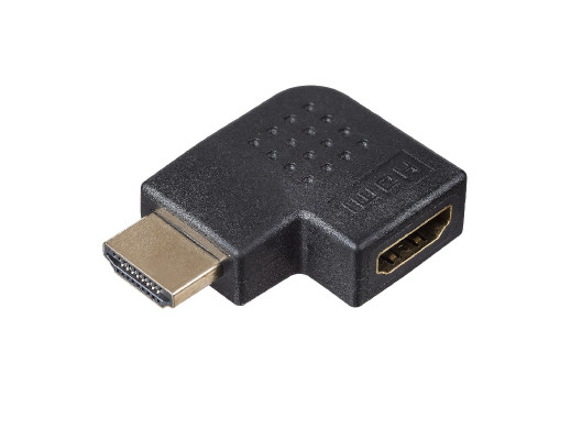 Adapter wtyk HDMI - gniazdo HDMI AK-AD-45 90° kątowy Akyga