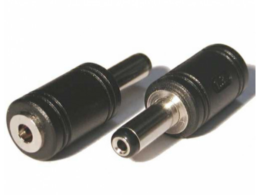Adapter DC wtyk 2,1 gniazdo 1,3mm