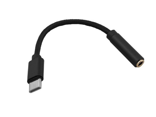 Adapter wtyk USB typ C - gniazdo jack 3,5mm WK3001 Welike