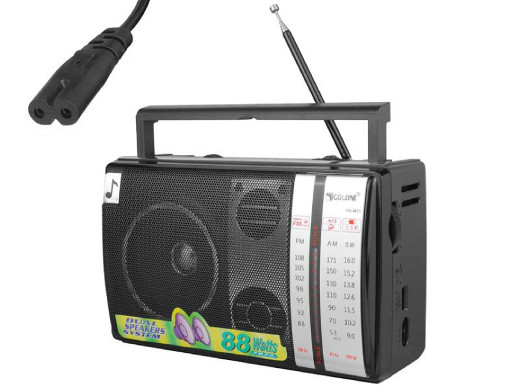 Radio przenośne RX-M70 FM - AM - SW USB zasilanie ac i baterie Colon