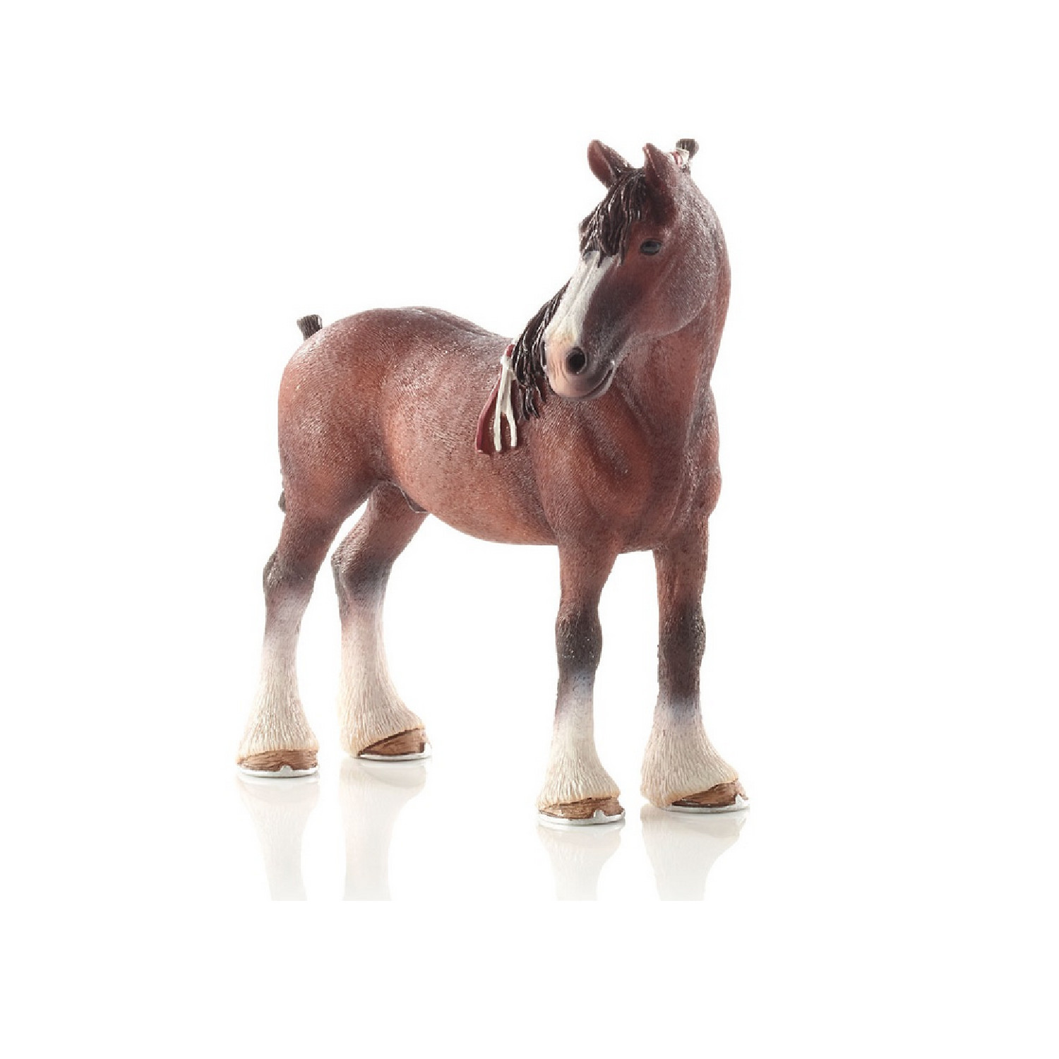 Figura De Caballo Cuarto De Milla: Juguete De Granja Realista, No Tóxico, Para Niños De 3 Años En Adelante