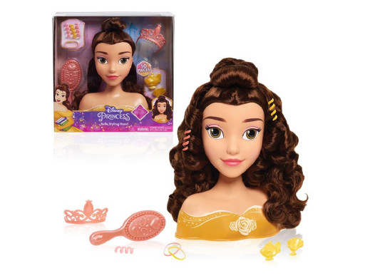 Just Play Disney głowa do stylizacji Disney Princess Bella