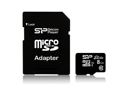 Karta pamięci 8gb micro SD + adapter SP class 10