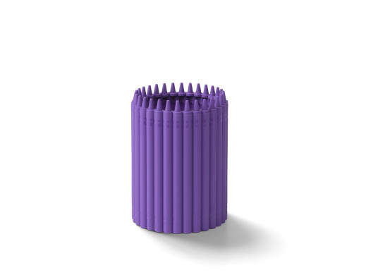 Pojemnik na długopisy Crayola fioletowy