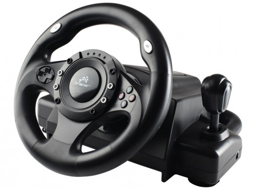 Kierownica Drifter PC/PS3 Tracer POSERWISOWA
Ślady użytkowania, posiada zarysowania na obudowie kierownicy oraz sterownikach no