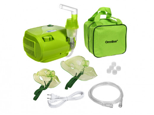 Inhalator BR-CN116B Omnibus zielony + zielona torba POSERWISOWY
Delikatne ślady użytkowania, posiada niewielkie zarysowania ora