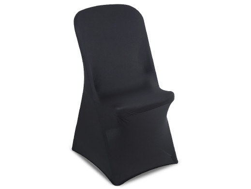 Pokrowiec na krzesło cateringowe czarny GreenBlue, 88x50x45cm, Spandex, GB373