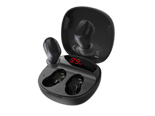 Słuchawki bezprzewodowe WM01 Plus Bluetooth TWS z etui ładującym NGWM01P-01 Baseus Encok