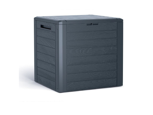 Skrzynia ogrodowa Woodebox 140L antracytowa MBWL140