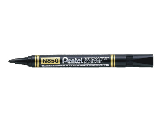 Marker N850-A czarny wodoodporny