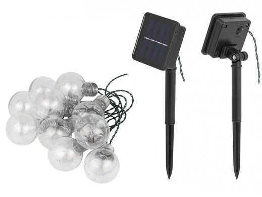 Girlanda ogrodowa solarna Tracer 50 LED 10 żarówek
