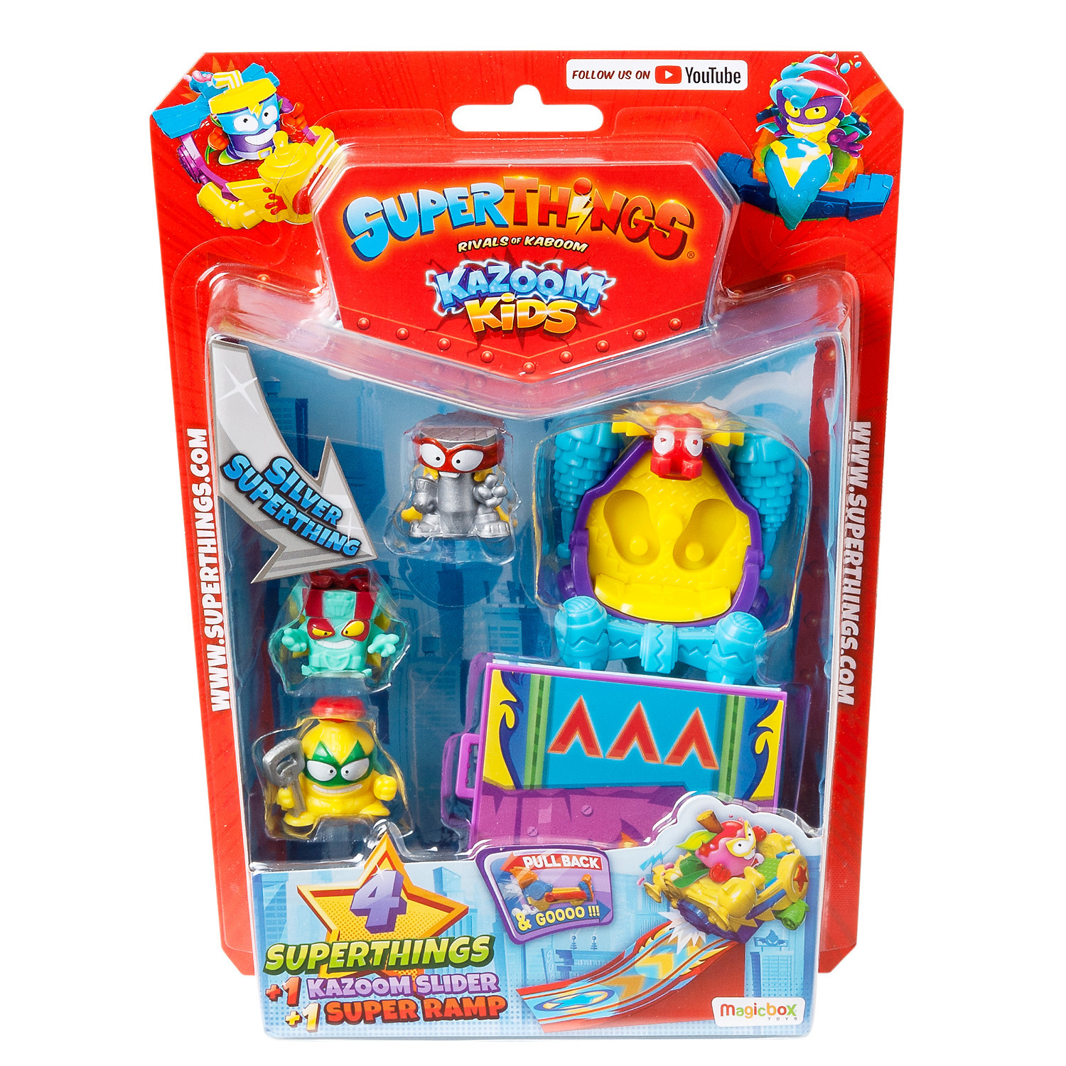 KAZOOM SLIDERS SUPERTHINGS RESCUE FORCE – Gioco Per Bambini
