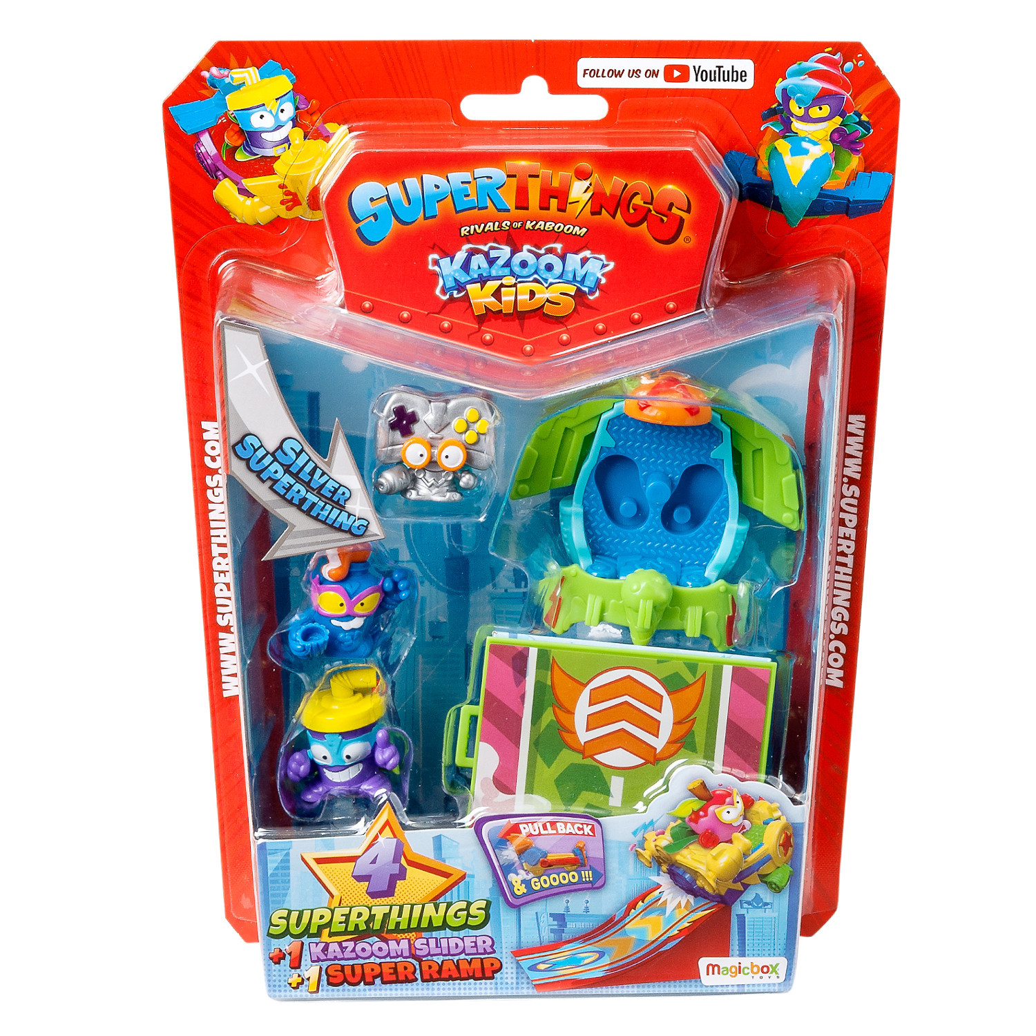 Zestaw z 4 figurkami SuperThings Kazoom Kids Sliders ...