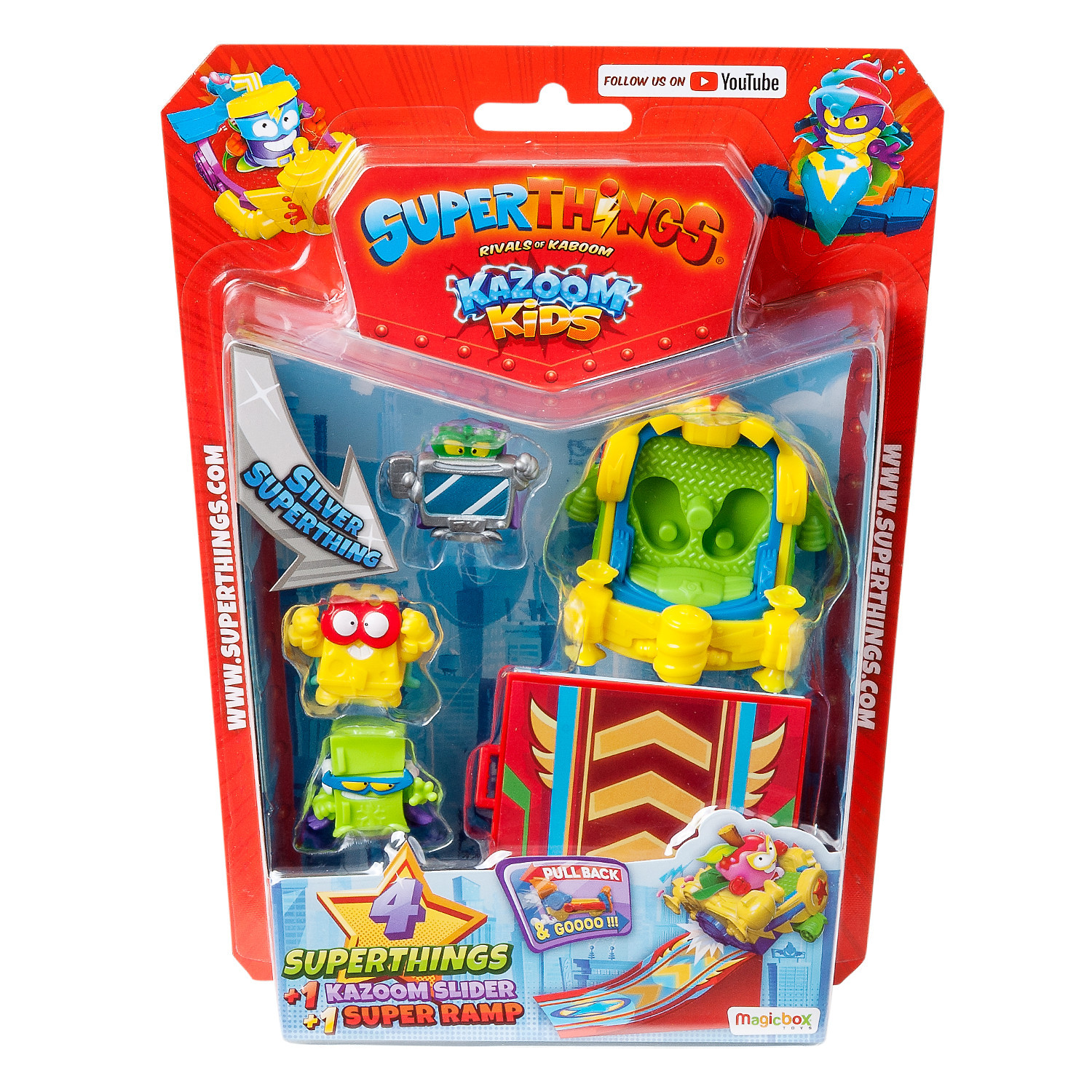Zestaw z 4 figurkami SuperThings Kazoom Kids Sliders ...