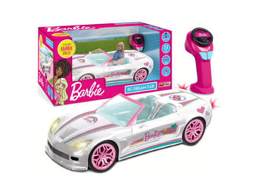 Zestaw Barbie Zdalnie sterowany biały kabriolet