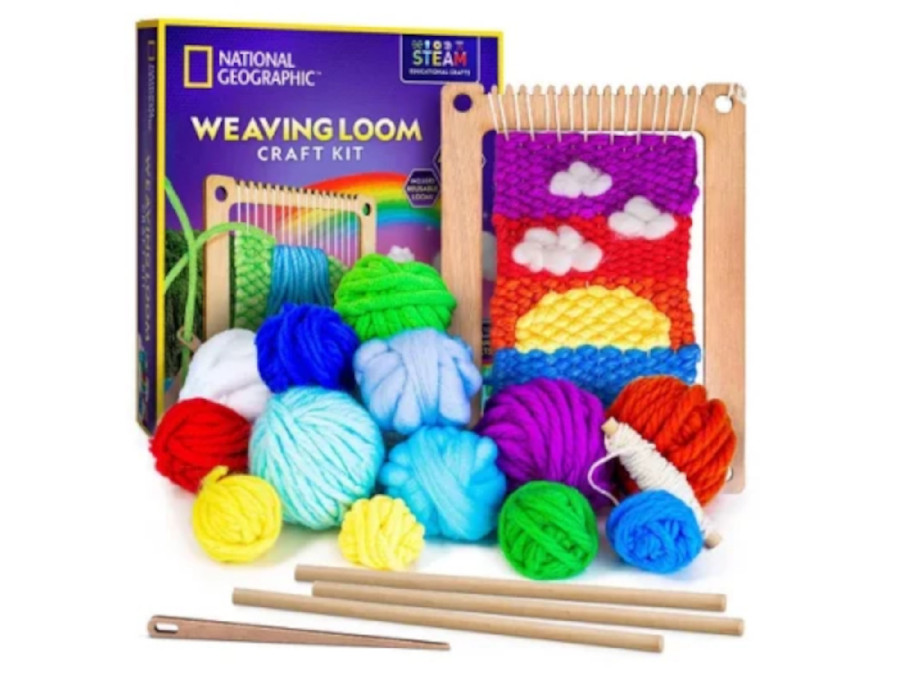 Zestaw National Geographic Krosno tkackie (Weaving Loom Craft Kit