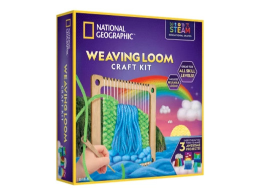 Zestaw National Geographic - Krosno tkackie (Weaving Loom Craft Kit)
