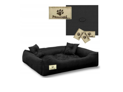 Legowisko Prestige dla psa, kota  80x60 / 100x75 czarne