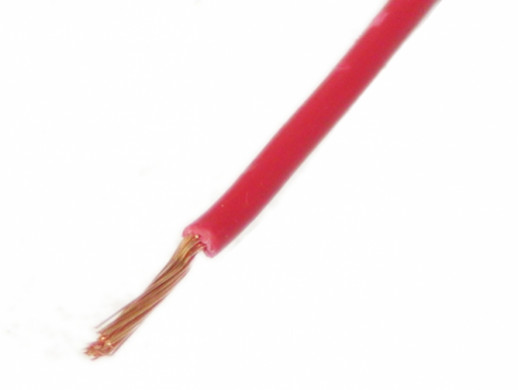 Kabel pojedyńczy LGYS 1,0mm czerwony