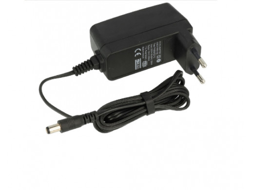 Zasilacz impulsowy 12V 0,9A wtyk 2,5/5,5mm obudowa do gniazdka 