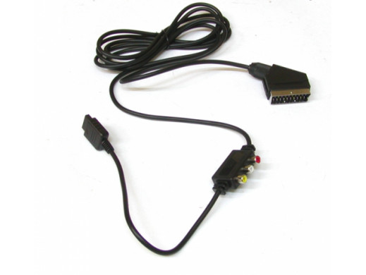 Przewód, kabel EURO-RGB 3 cinch 3m playstation