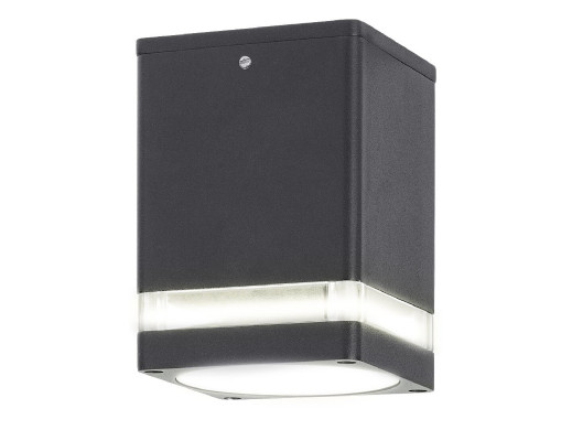 Lampa zewnętrzna Zombor antracyt 10,2xH12cm, GU10 1xMAX 35W, anthracite, IP54 7818
