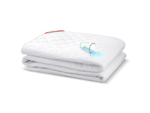 Nakładka, ochraniacz na materac wodoodporna pikowana ultradźwiękowo 160x200cm Medicline