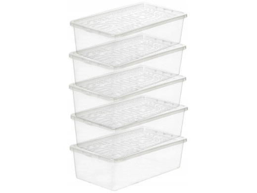 Pojemnik na obuwie damskie Plast Team Basic 5szt