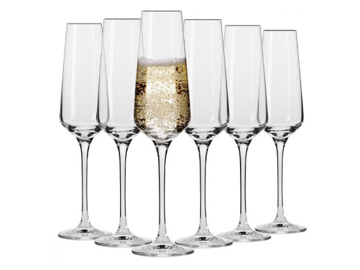 Kieliszki do szampana Avant-Garde 180 ml Krosno Glass (komplet 6 szt.)