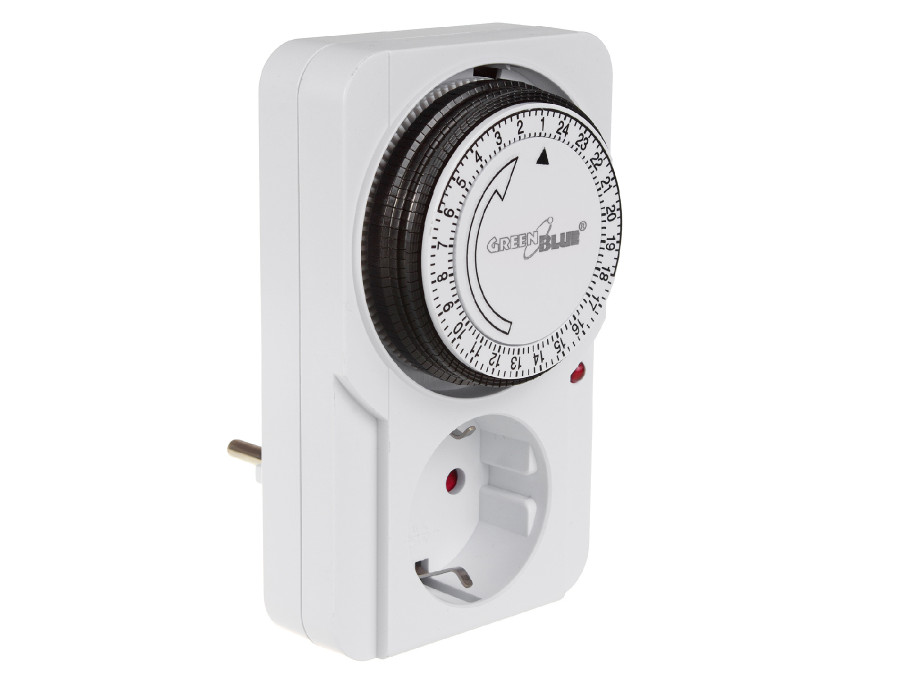 Horloge Digitale Programmable GreenBlue GB362 E - Minuterie, Max 16A, IP20 - Neuf