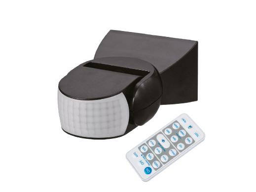 Czujnik ruchu PIR Maclean, na podczerwień, z pilotem, max. 800W (żarówka), max. 1200W (LED), MCE241 B