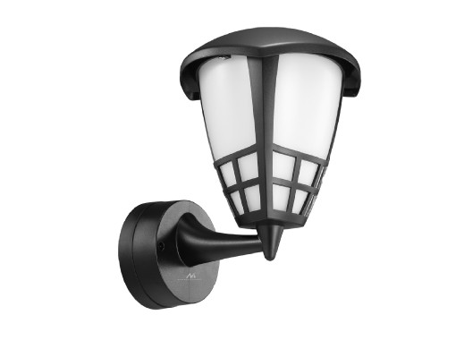Kinkiet 1xE27  Maclean, max. obciążenie 60W, IP65, kolor czarny, MCE519 B